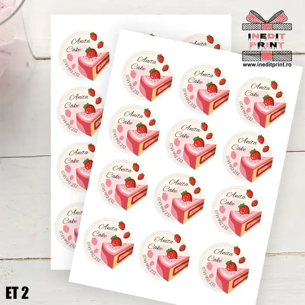 Etichete autocolante personalizate ET2 7x7 cm