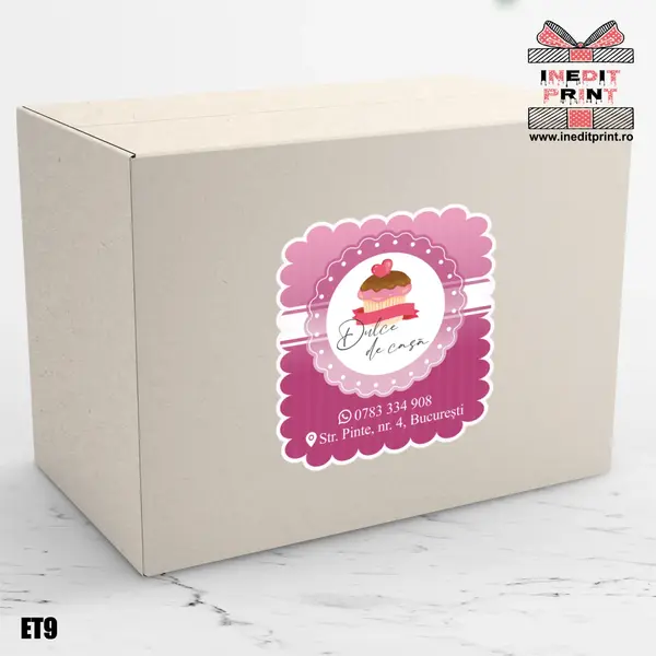 Etichete autocolante personalizate ET9 5x5 cm