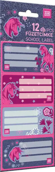 Etichete Lizzy Card OJS Girl Filly - 12 bucăți