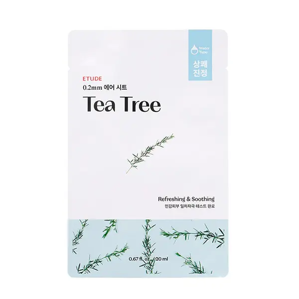 Etude House – 0.2 Therapy Air Mask Tea Tree, 20ml