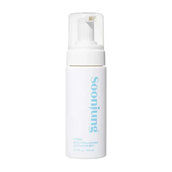 Etude House - Spuma pentru curatare ten, Soon Jung pH 6.5 Whip Facial Cleanser Foam, 150ml