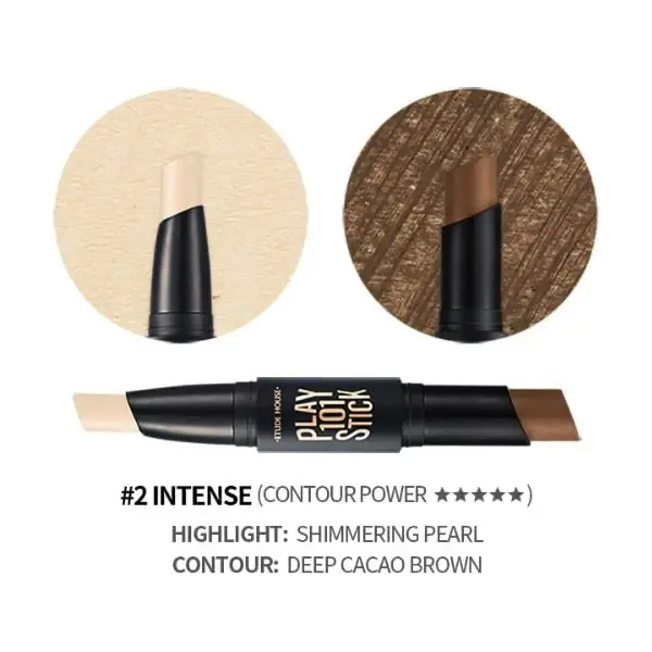 ETUDE – Play 101 Stick Contour Duo - #02 Intense