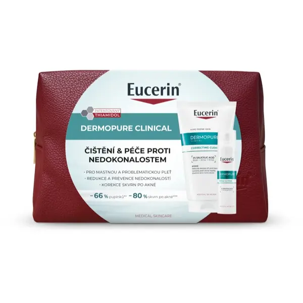 Eucerin DermoPure Clinical Triple Action set cadou pentru femei