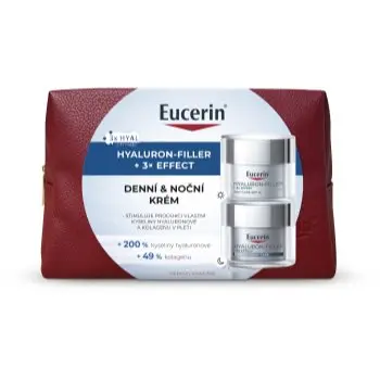 Eucerin Hyaluron-Filler + 3x Effect set pentru îngrijirea tenului ziua și noaptea
