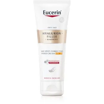 Eucerin Hyaluron-Filler + Elasticity crema de maini impotriva petelor pigmentate SPF 30
