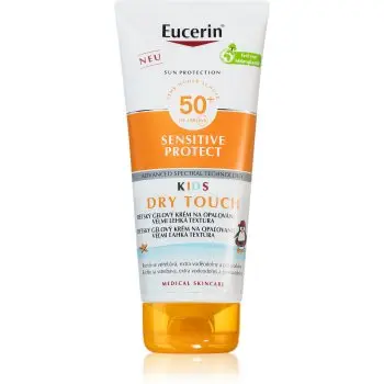 Eucerin Sun Kids Sensitive Protect Gel-Cream SPF50+ protectie solara pentru copii SPF 50+