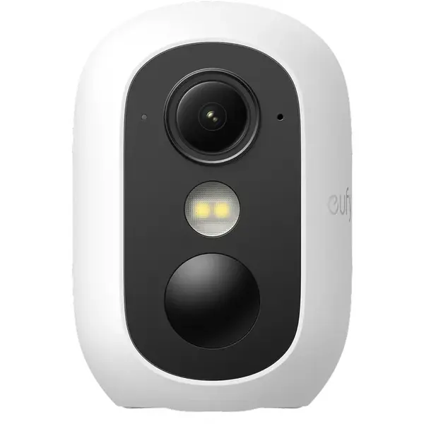 eufy Camera Add-on eufyCam C35 Wireless Pure Color NightVision, 2MP 1920x1080, 6500 mAh, Functii inteligente cu AI, IP67, Alb