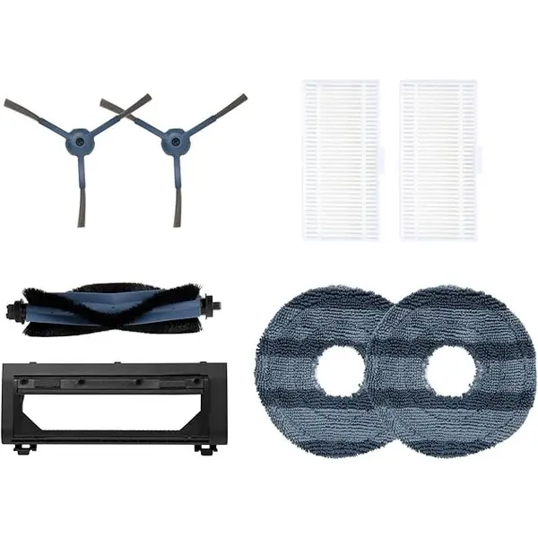 eufy Kit accesorii aspirator eufy Omni C20, Perie principala, Perii laterale, Filtre, Lavete mop, Saci praf