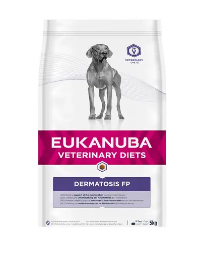 EUKANUBA Veterinary Diets Dermatosis FP Hrană uscată pentru câini cu afecțiuni ale pielii 12 kg