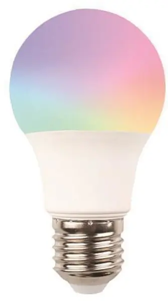 EUROLAMP SA Smart bulb - RGB LED Smart, 9W, E27, A60, dimabilă