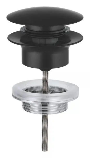 Evacuare push to open Grohe 1024642430, universal, push to open, Negru mat