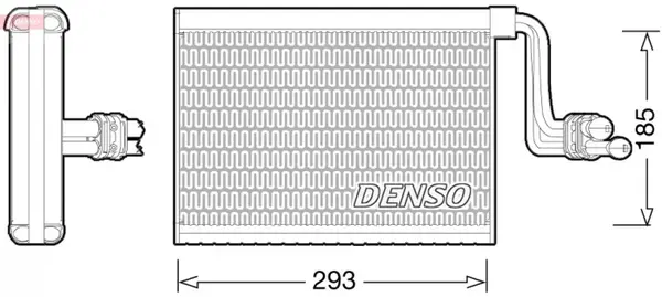 Evaporator aer conditionat potrivit BMW 1 (E81), 1 (E82), 1 (E87), 1 (E88), 3 (E90), 3 (E91), 3 (E92), 3 (E93), X1 (E84), X3 (F25) 1.6-4.4 06.04-08.17