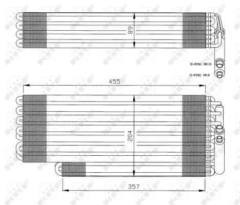 Evaporizator aer conditionat Mercedes Clasa S (C140), S (W140), SEDAN (W124) 2.8-6.0 intre 1991-1999