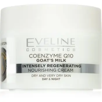 Eveline Cosmetics Coenzym Q10 & Goat's Milk crema de fata hidratanta cu lapte de capra