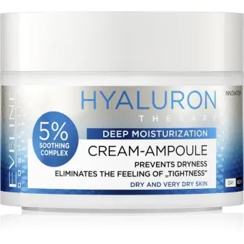 Eveline Cosmetics Cream-Ampoule Hyaluron cremă intens hidratantă