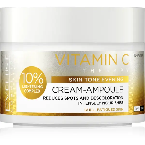 Eveline Cosmetics Cream-Ampoule Vitamin C Crema intensiva impotriva inrosirii pielii. 50 ml
