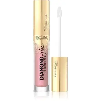 Eveline Cosmetics Diamond Glow Luciu de Buze sclipitor cu acid hialuronic