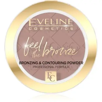 Eveline Cosmetics Feel The Bronze pudră pentru de bronz și contur