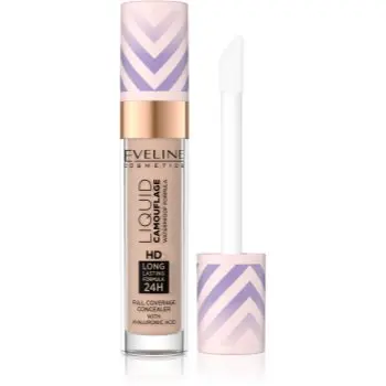 Eveline Cosmetics Liquid Camouflage Corector rezistent la apa cu acid hialuronic