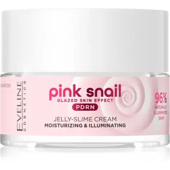 Eveline Cosmetics Pink Snail Glazed Skin Effect crema iluminatoare