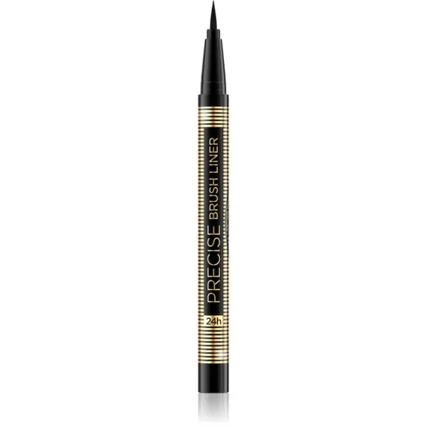 Eveline Cosmetics Precise Brush Liner creion pentru conturul ochilor culoare Black 6 ml