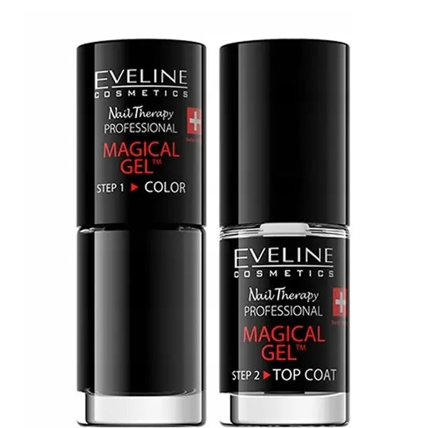 Eveline Nail Therapy Magical Gel 2 Step System Professional Manicure 2x5ml