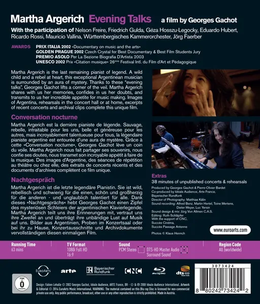 Evening Talks (Blu-Ray) | Martha Argerich