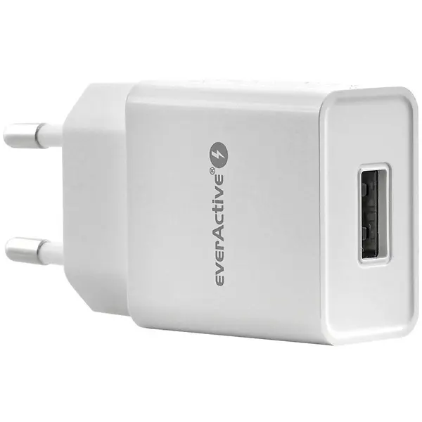 everActive Incarcator everActive 1xUSB, 2,4A, 12W , alb