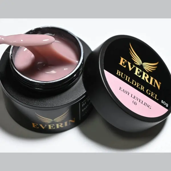 Everin Builder Gel Easy Leveling 04 – Gel Construcție Autonivelant Cover Pink 50g"
