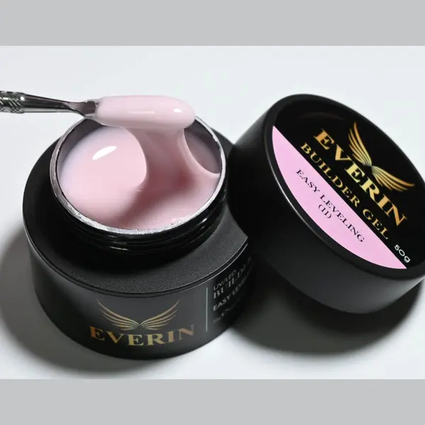 Everin Builder Gel Easy Leveling 11 – Gel Construcție Autonivelant 50g (Cover Peach Rosé)