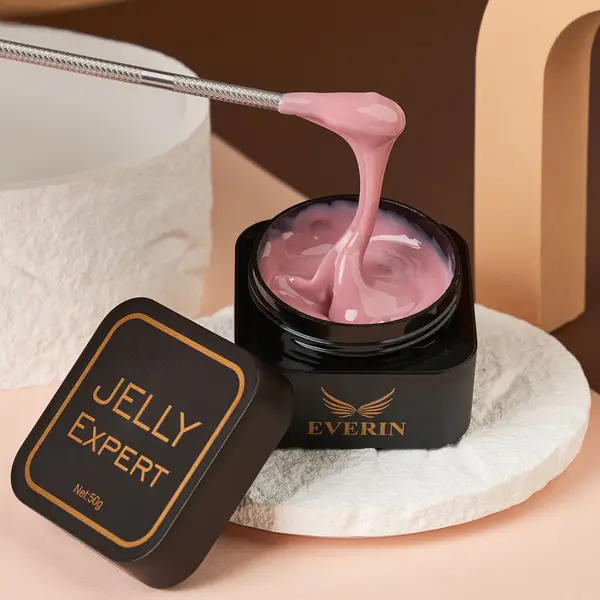 Everin Jelly Expert 50g – Gel Vâscos Profesional pentru Construcția Unghiilor
