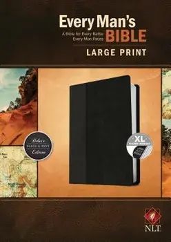 Every Man's Bible NLT, Large Print, Tutone/Stephen Arterburn