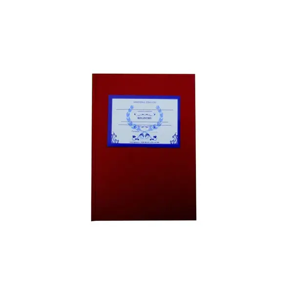 Evidenta nominala a eliberarii actelor de studii coperta imitatie piele Evidenta nominala a eliberarii actelor de studii coperta imitatie piele