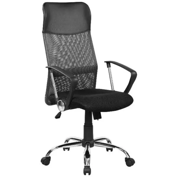 evo Scaun de birou ergonomic EVO Fit, Mesh, inaltime reglabila, mecanism tilt, Negru