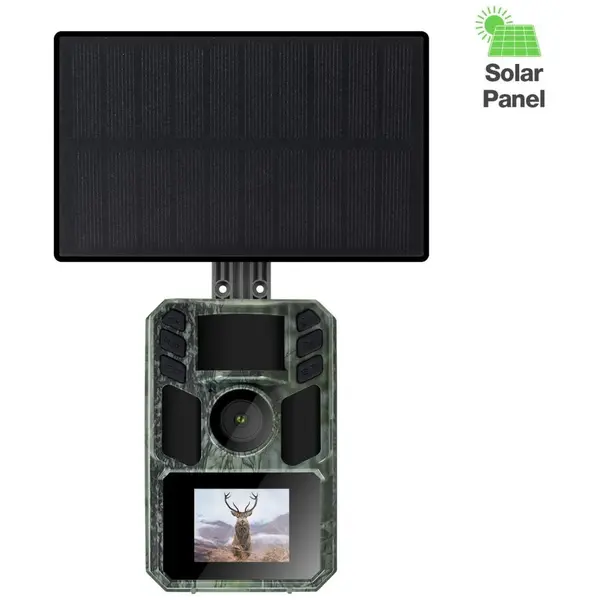 Evolveo Camera vanatoare Evolveo StrongVision Solar A , 5000 mAh, detectie rapida a miscarii 0,6 s, video Full HD, fotografie 48 Mpx, afisaj LCD color – redare, control
