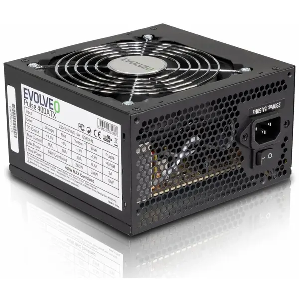 Evolveo Sursa de alimentare EVOLVEO Pulse 400ATX, 400W ATX, silentios, bulk