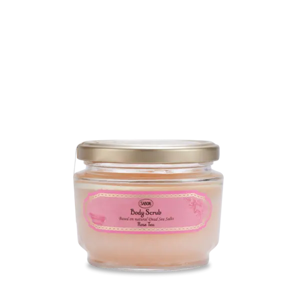 Exfoliant de corp Rose Tea, 320g, Sabon