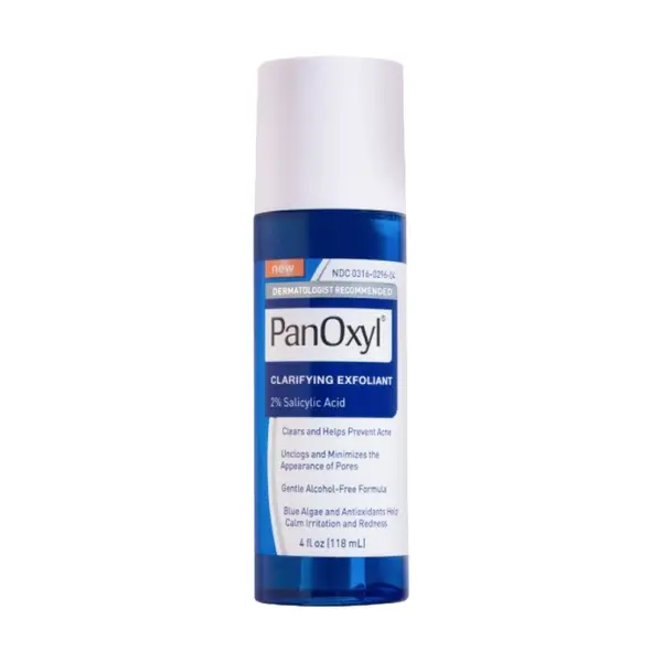 Exfoliant de Fata, PanOxyl, cu 2% Acid Salicilic, pentru Pielea Predispusa la Acnee, Desfunda si Minimizeaza Porii, 118ml