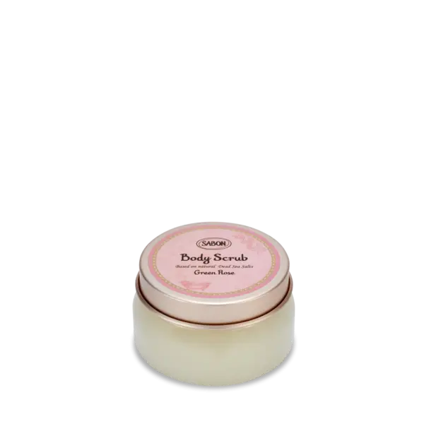 Exfoliant pentru corp Green Rose, 200g, Sabon