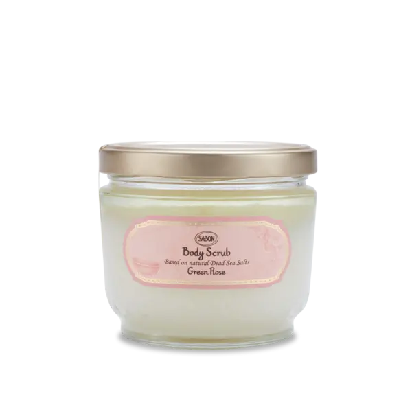Exfoliant pentru corp Green Rose, 600g, Sabon
