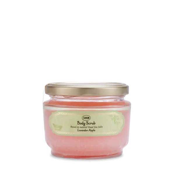 Exfoliant pentru corp Lavanda Mere, 320g, Sabon