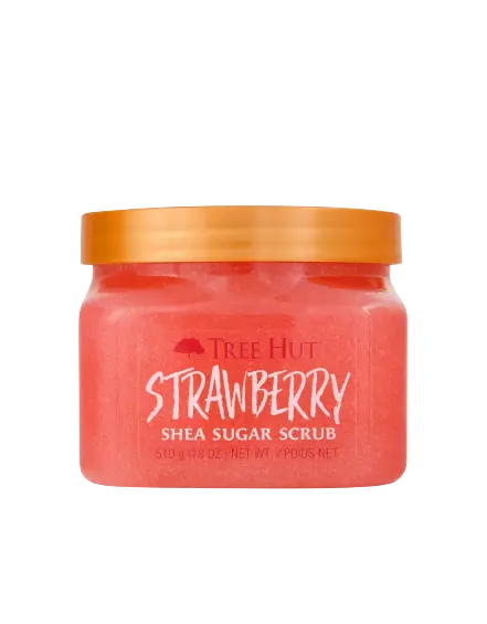 Exfoliant pentru corp Strawberry, 510g, Tree Hut