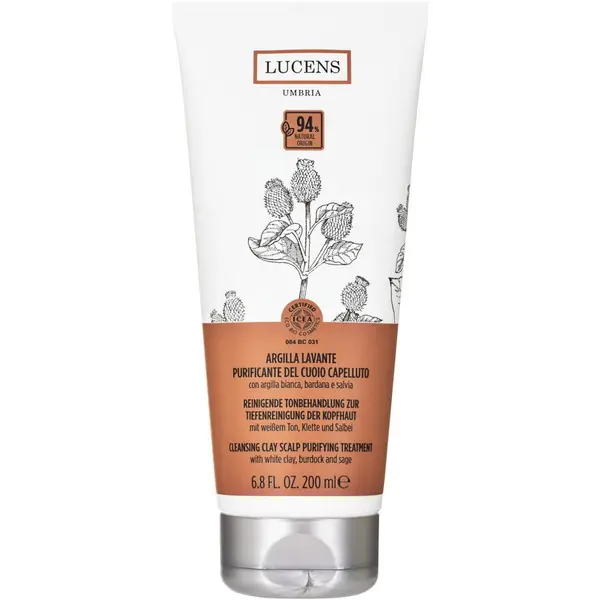 Exfoliant pentru Scalp cu Argila Alba 200ml
