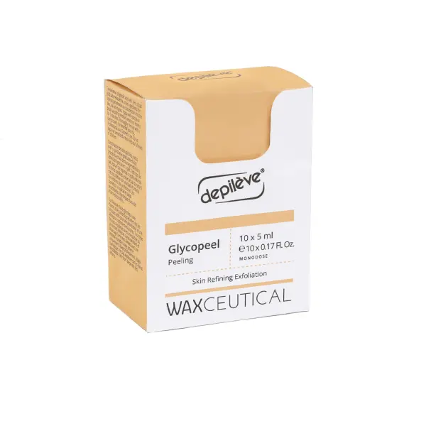 Exfoliant pudra pentru corp Depileve Waxceutical Glycopeel 10x5ml