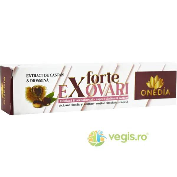 Exovari Forte Emulgel cu Extract de Castan si Diosmina 100ml