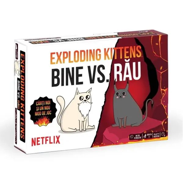 Exploding Kittens: BINE vs RAU (RO)