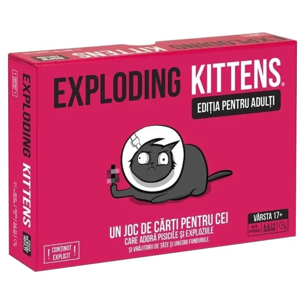 Exploding Kittens - Pink Edition (editia in limba romana)