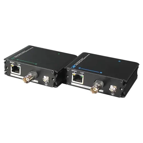 Extender date+PoE (EPOC) pe cablu Coaxial/UTP'400-500 metri - UTEPO UTP7301EPOC