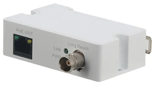 Extender Ethernet cu un port RJ45, prin cablu coaxial, transmitator, Dahua LR1002-1ET-V3