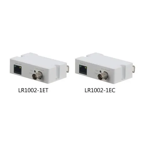 Extender Ethernet pe cablu coaxial, transmițător, 100Mbps/400m sau 10Mbps/1000m, Dahua LR1002-1ET-V3